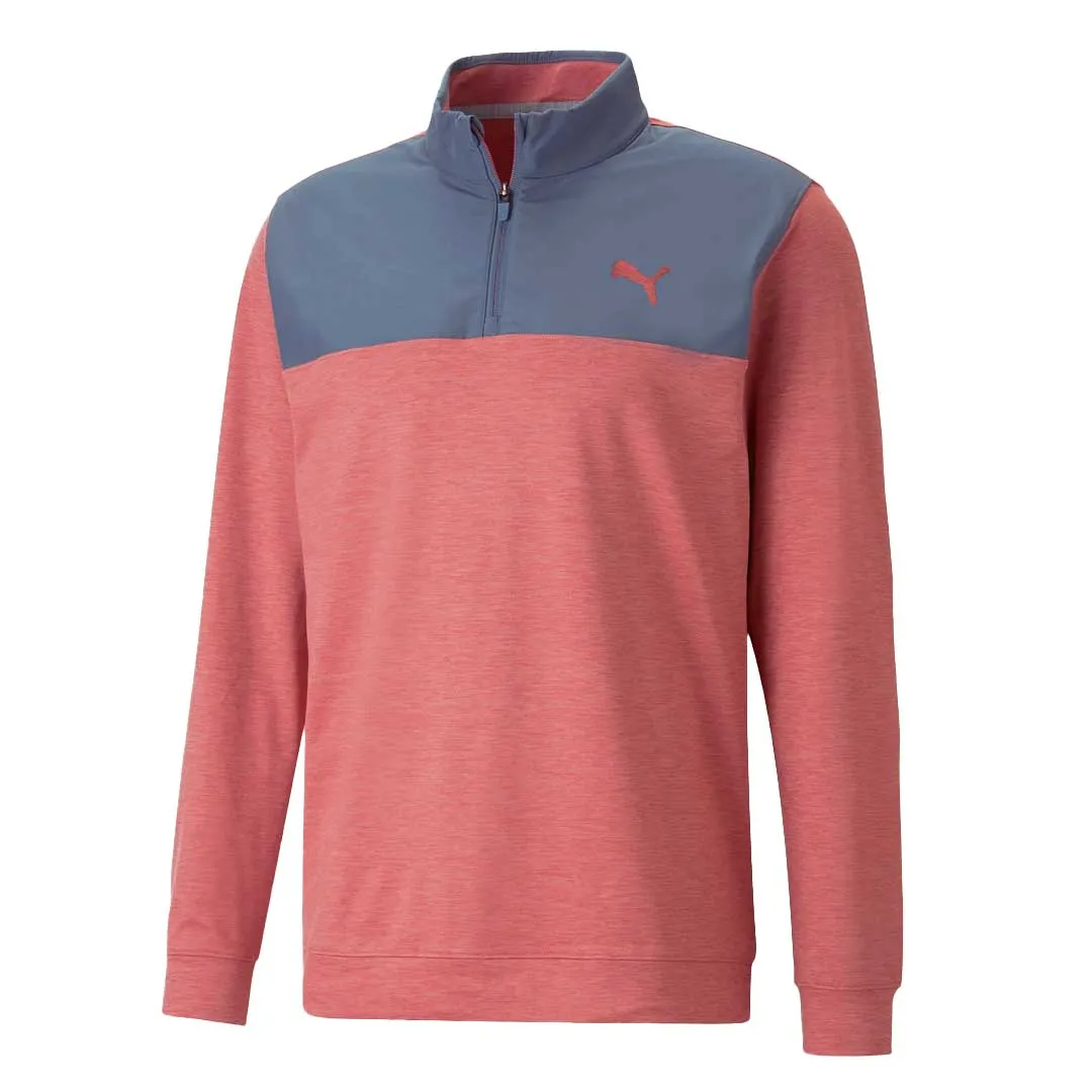 Puma - Herren Cloudspun Colorblock 1/4-Zip Pullover (537463 07)