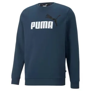 Puma - Herren Essentials 2-Farben Big Logo Rundhalspullover (586762 71)