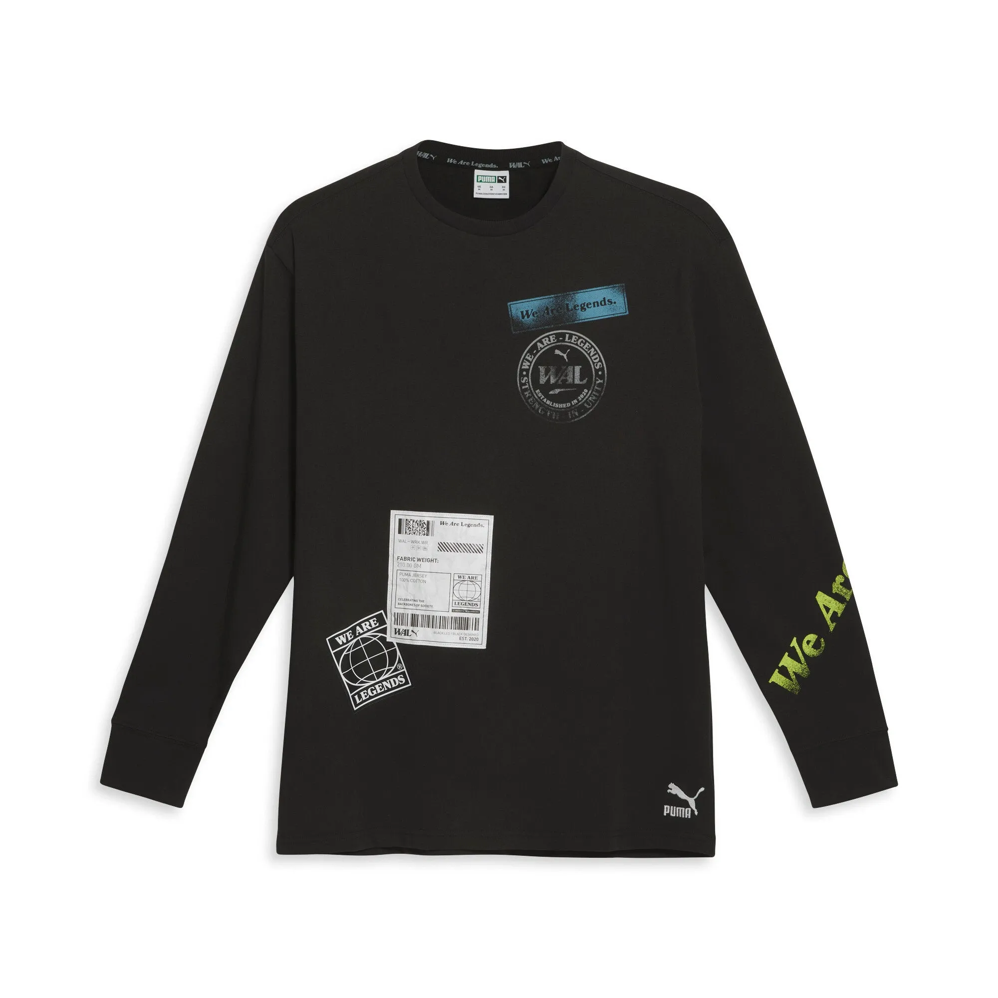 PUMA Herren We Are Legends WRK.WR Langarm-Shirt