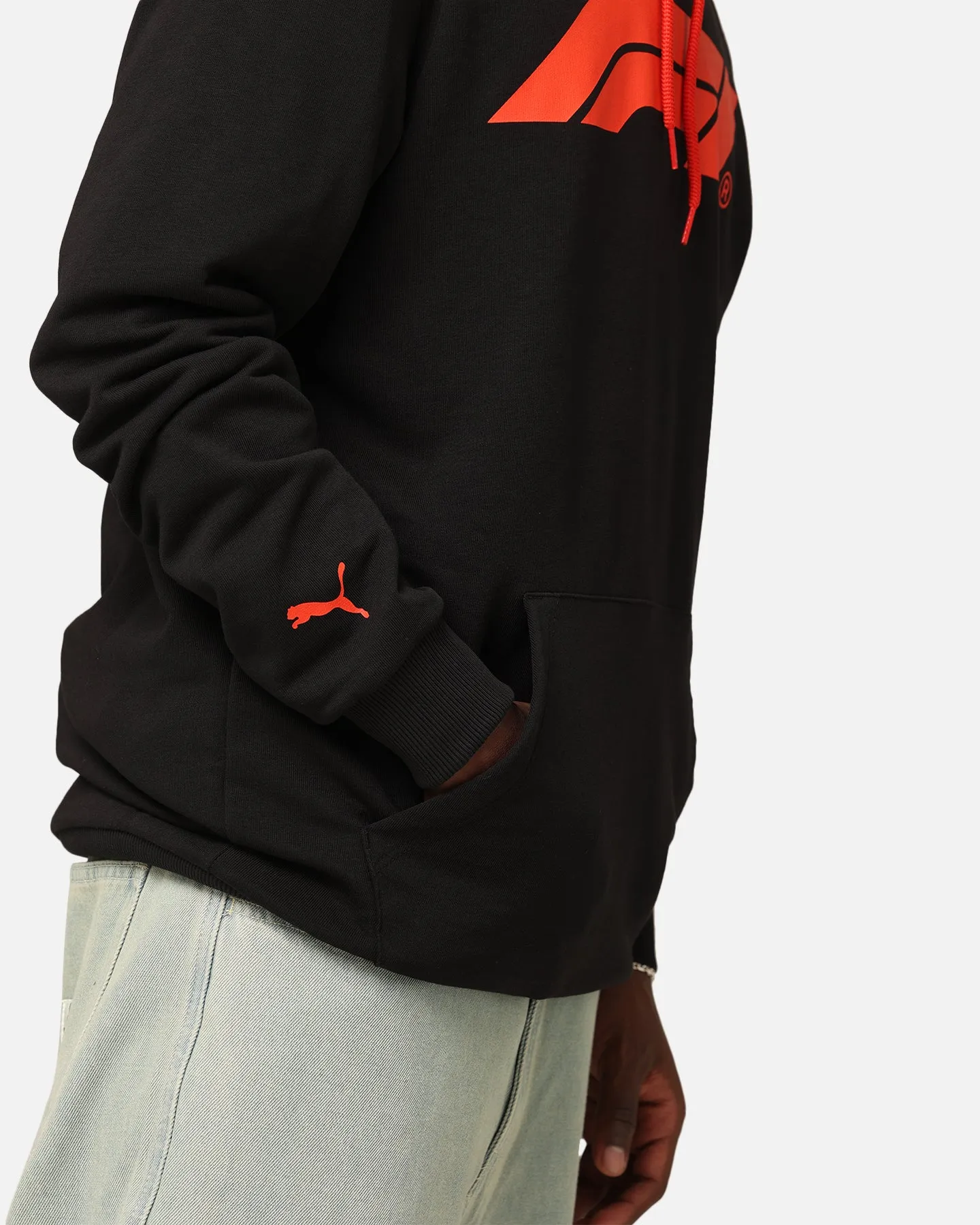 Puma X F1 Essential Logo Hoodie Puma Schwarz