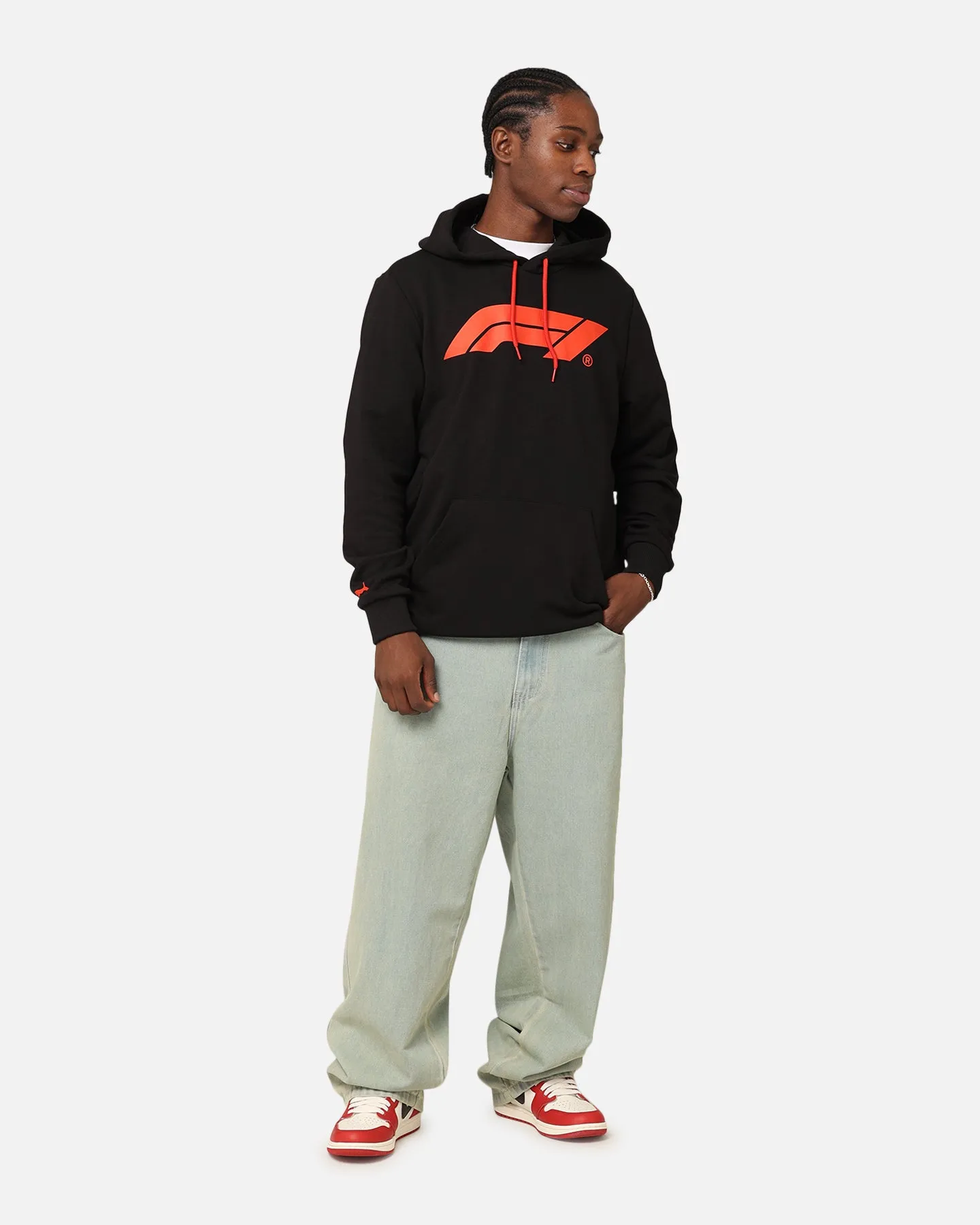 Puma X F1 Essential Logo Hoodie Puma Schwarz