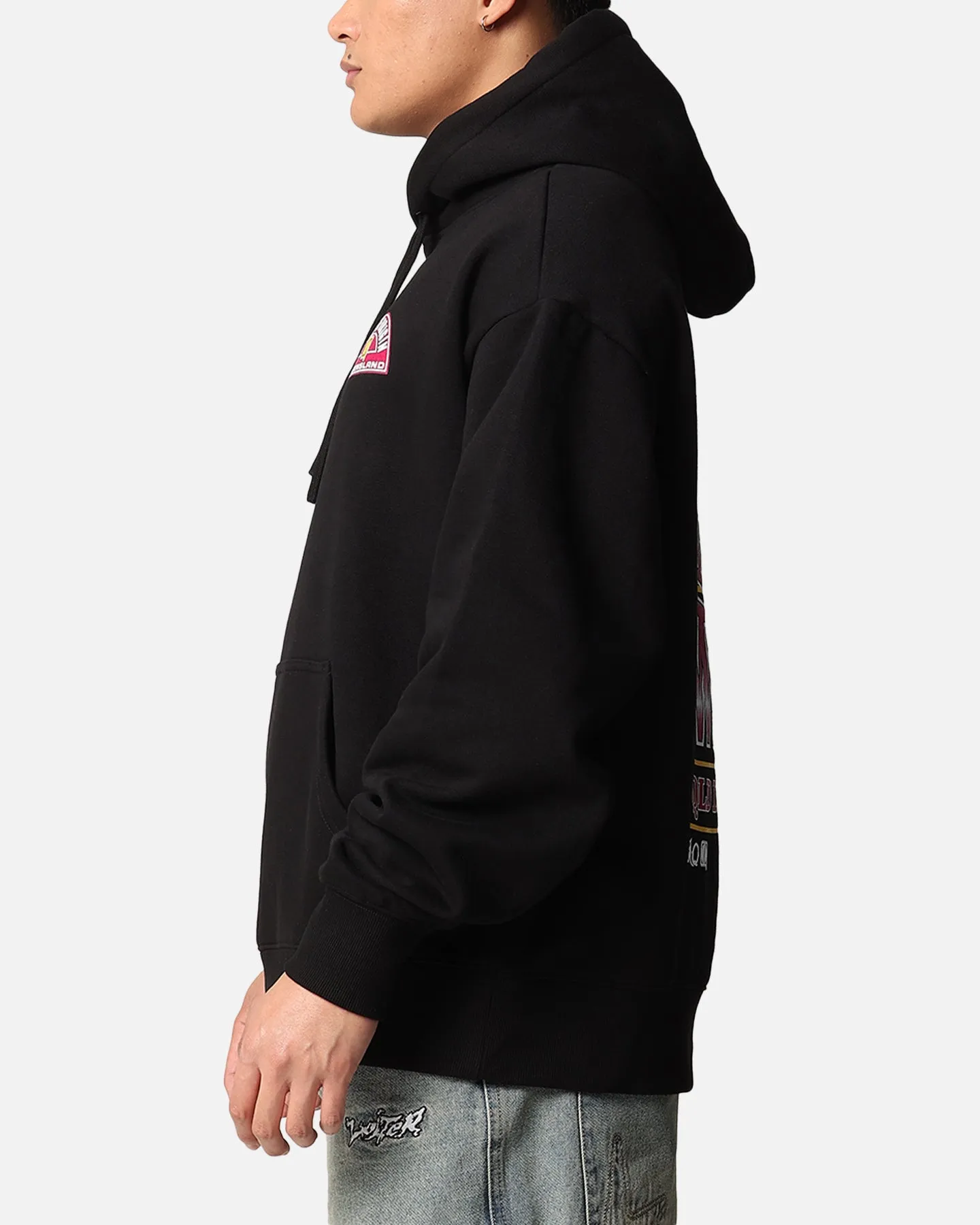 Queensland Ruby League State Of Origin 1995 Gewinner Hoodie Verblasstes Schwarz