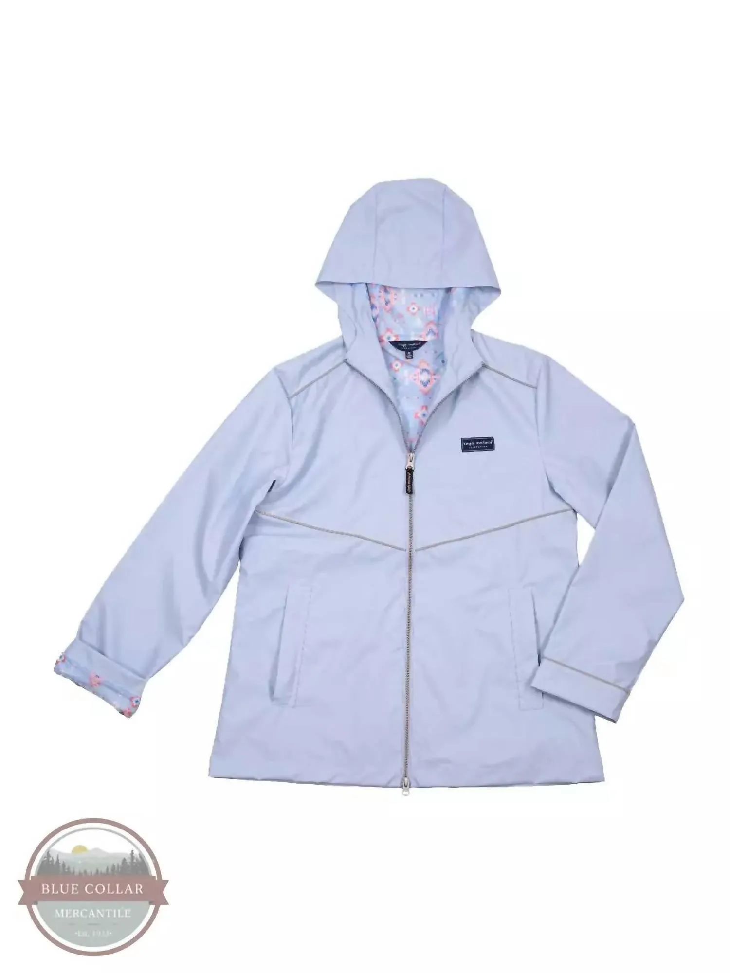 Regenjacke im Surf-Look