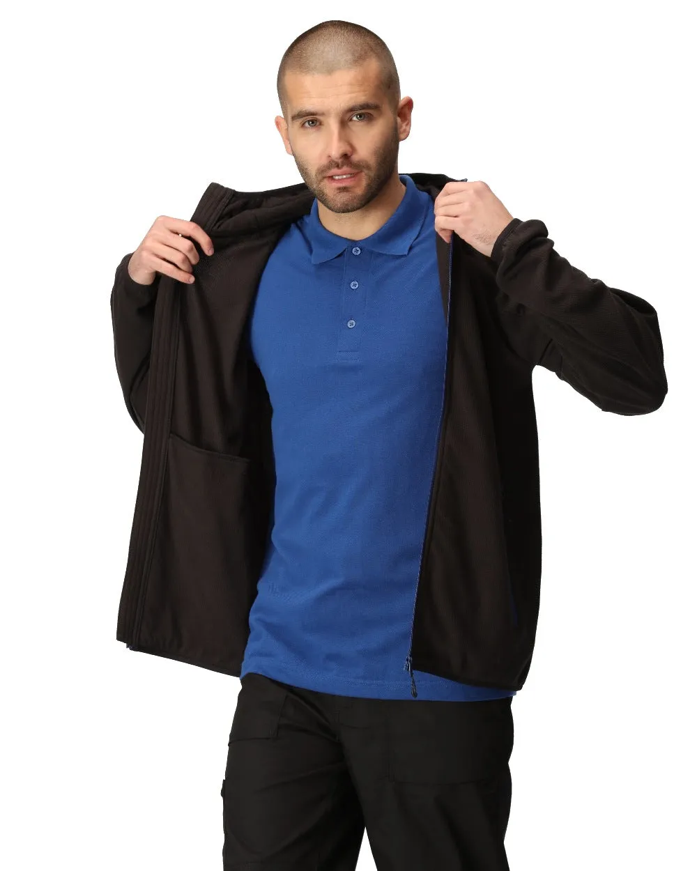 Regatta Herren Navigate Fleecejacke mit Vollreißverschluss Regatta Kleidung
