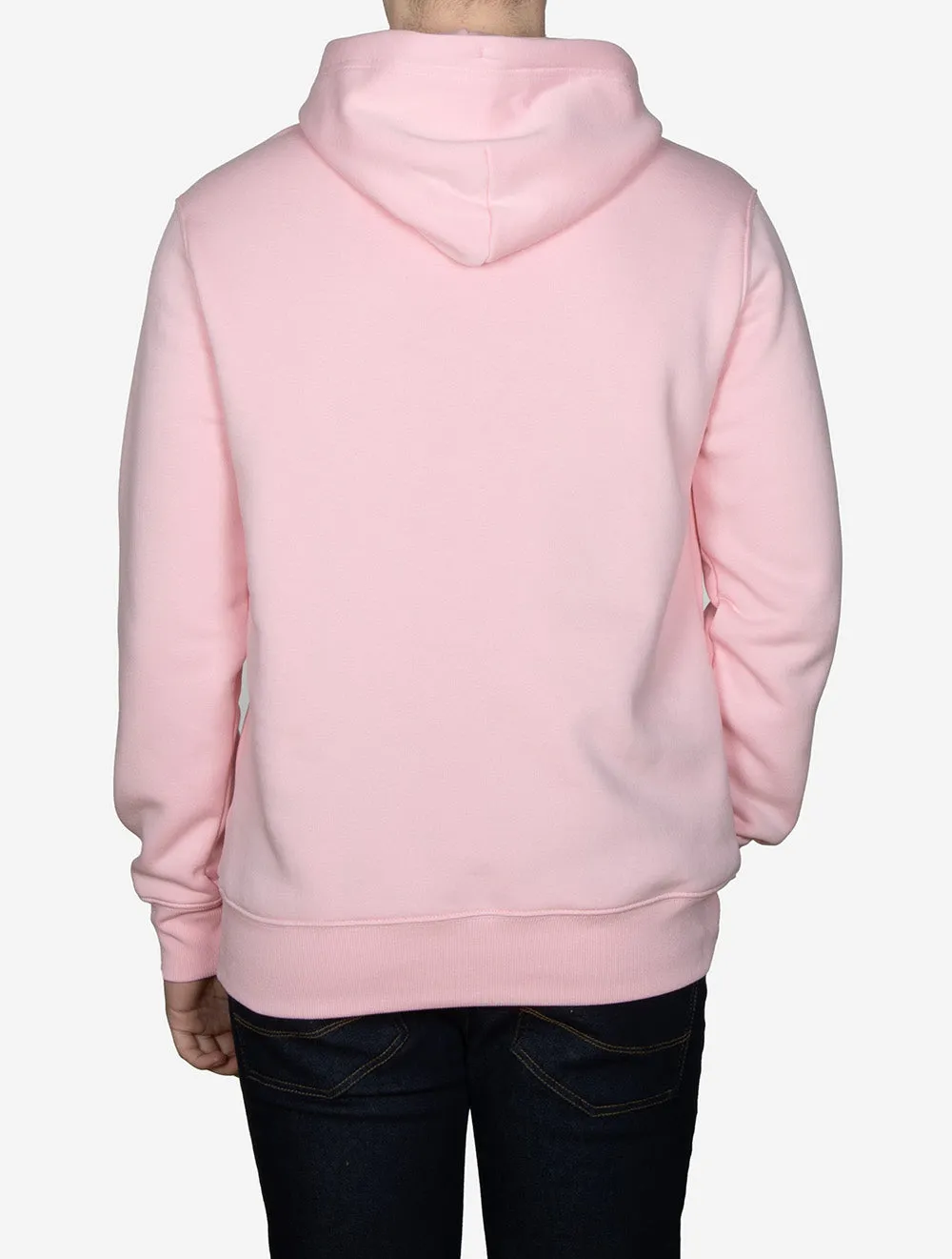 Regular Fit Shield Kapuzenpullover Kalifornien Rosa