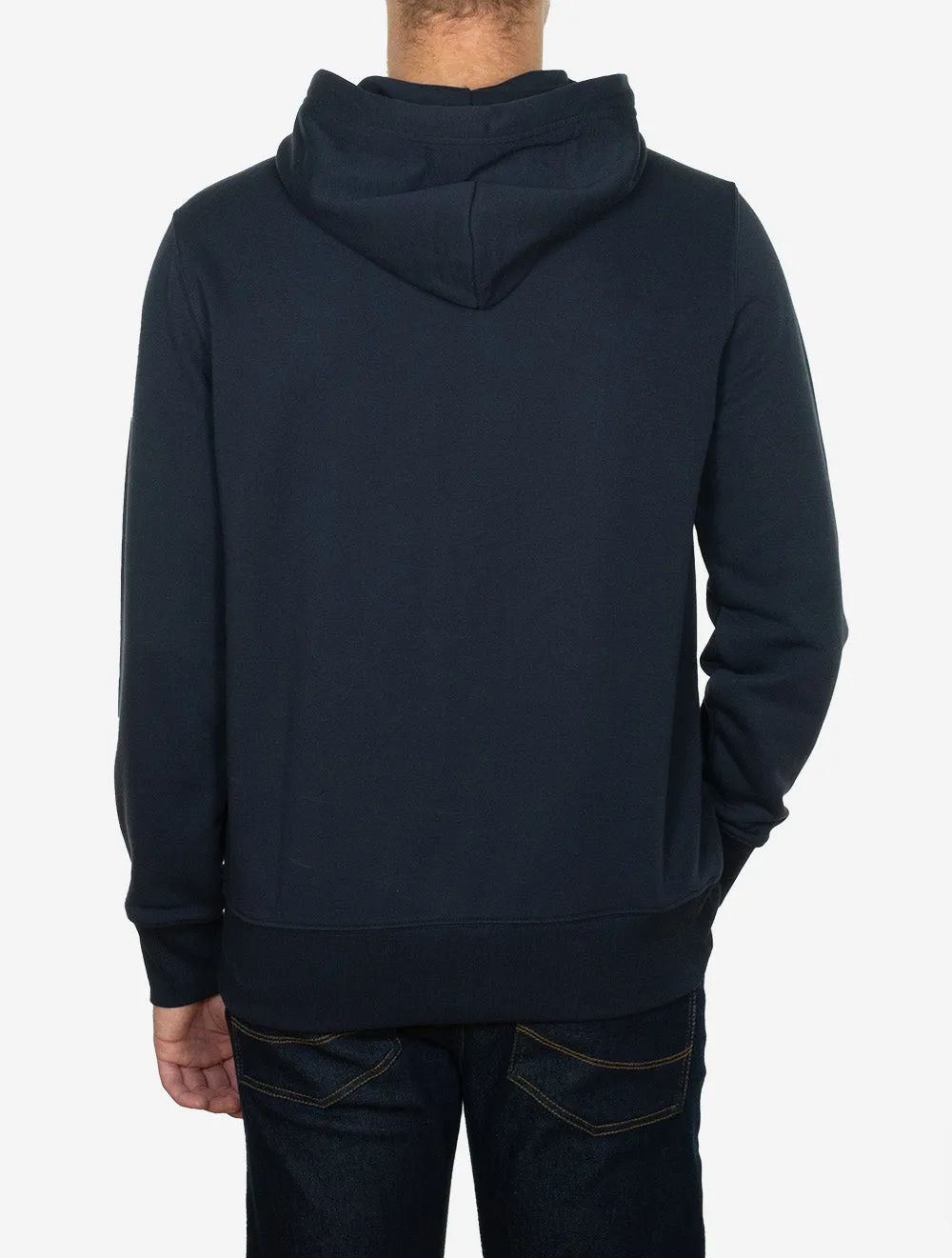 Regular Shield Full-Zip-Hoodie Abendblau