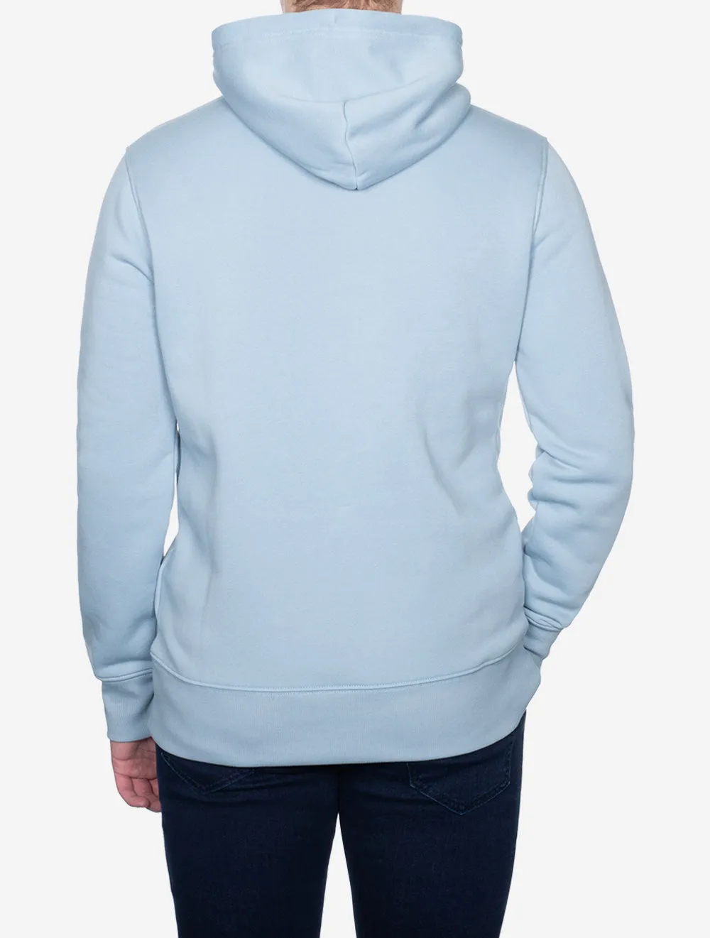 Regular Shield Kapuzenpullover Taubenblau