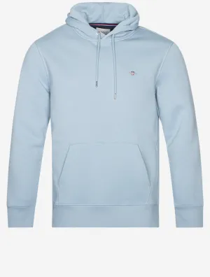 Regular Shield Kapuzenpullover Taubenblau