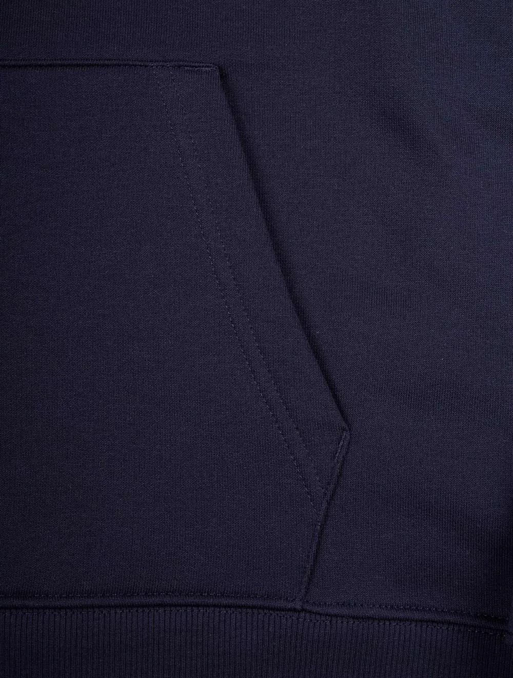 Regular Shield Hoodie Abendblau