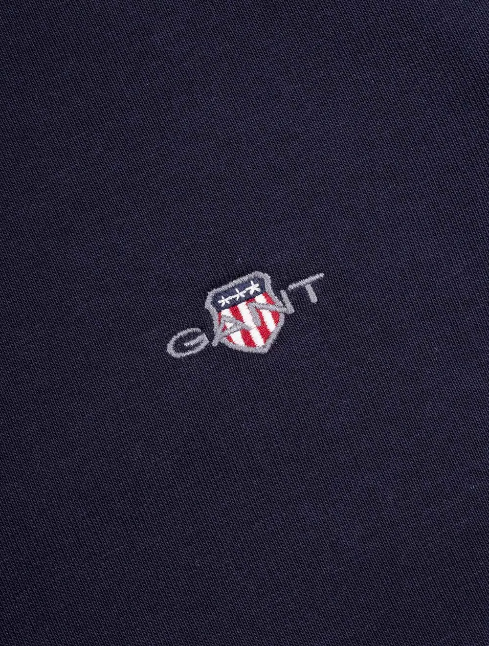 Regular Shield Hoodie Abendblau