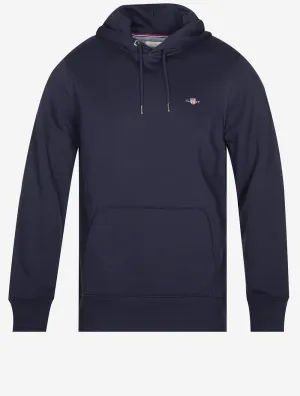 Regular Shield Hoodie Abendblau