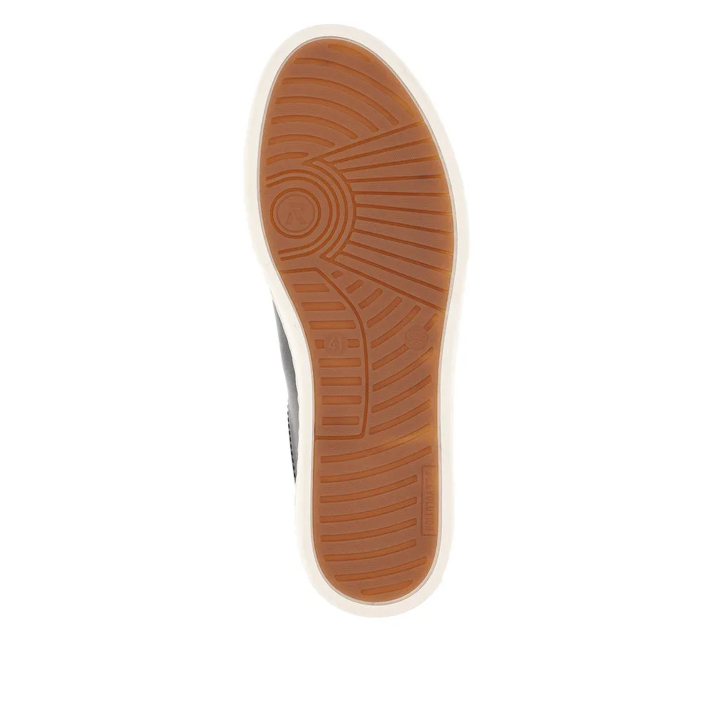 Rieker Schuhe U0704-00 Schnürsneaker Schwarz