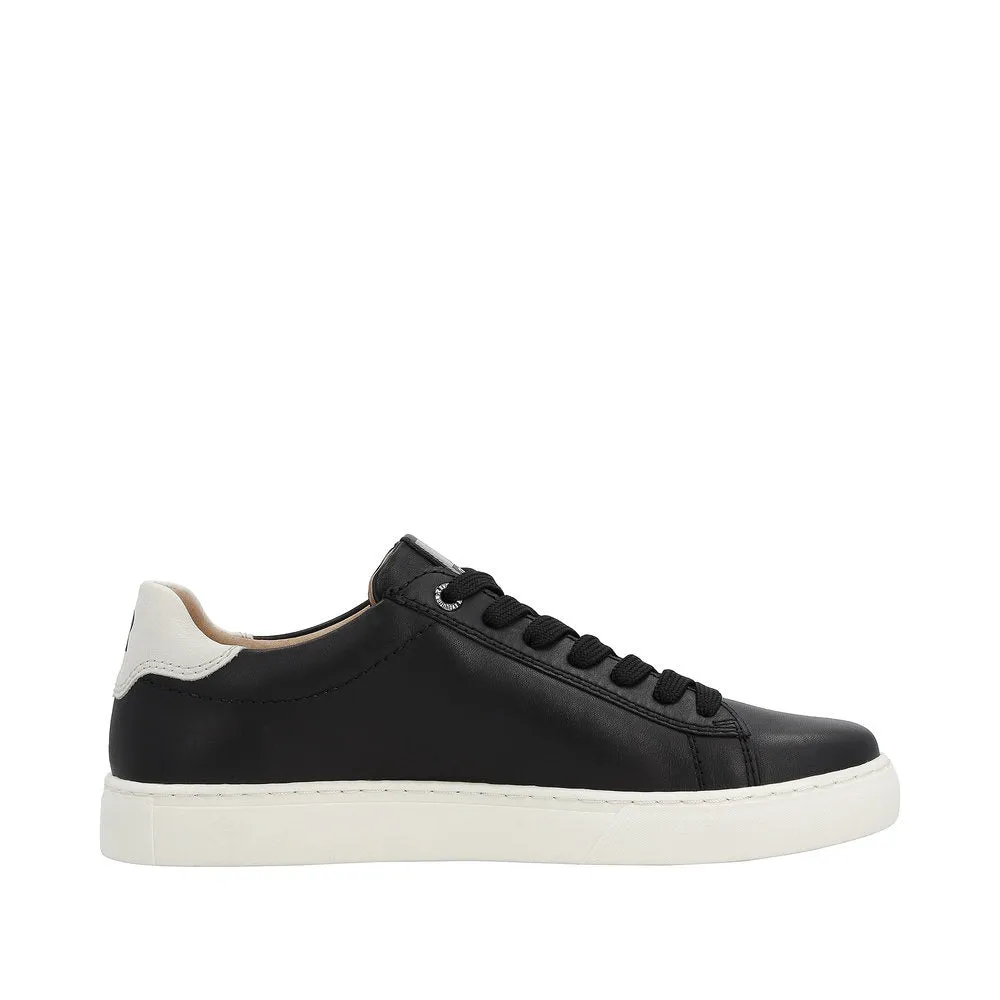 Rieker Schuhe U0704-00 Schnürsneaker Schwarz