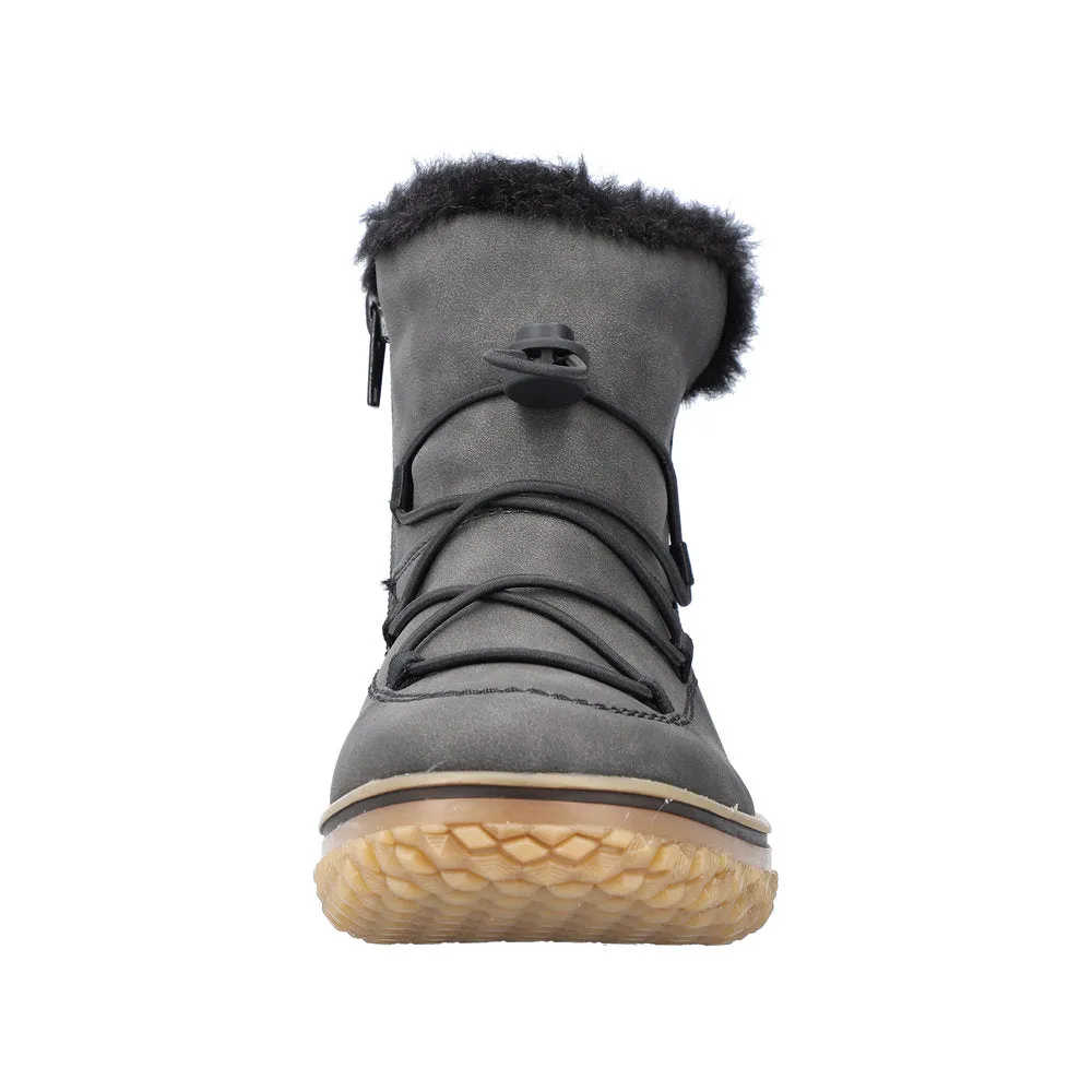 Rieker Schuhe Z4278-45 Anthrazit/Schwarz Bungee RTex