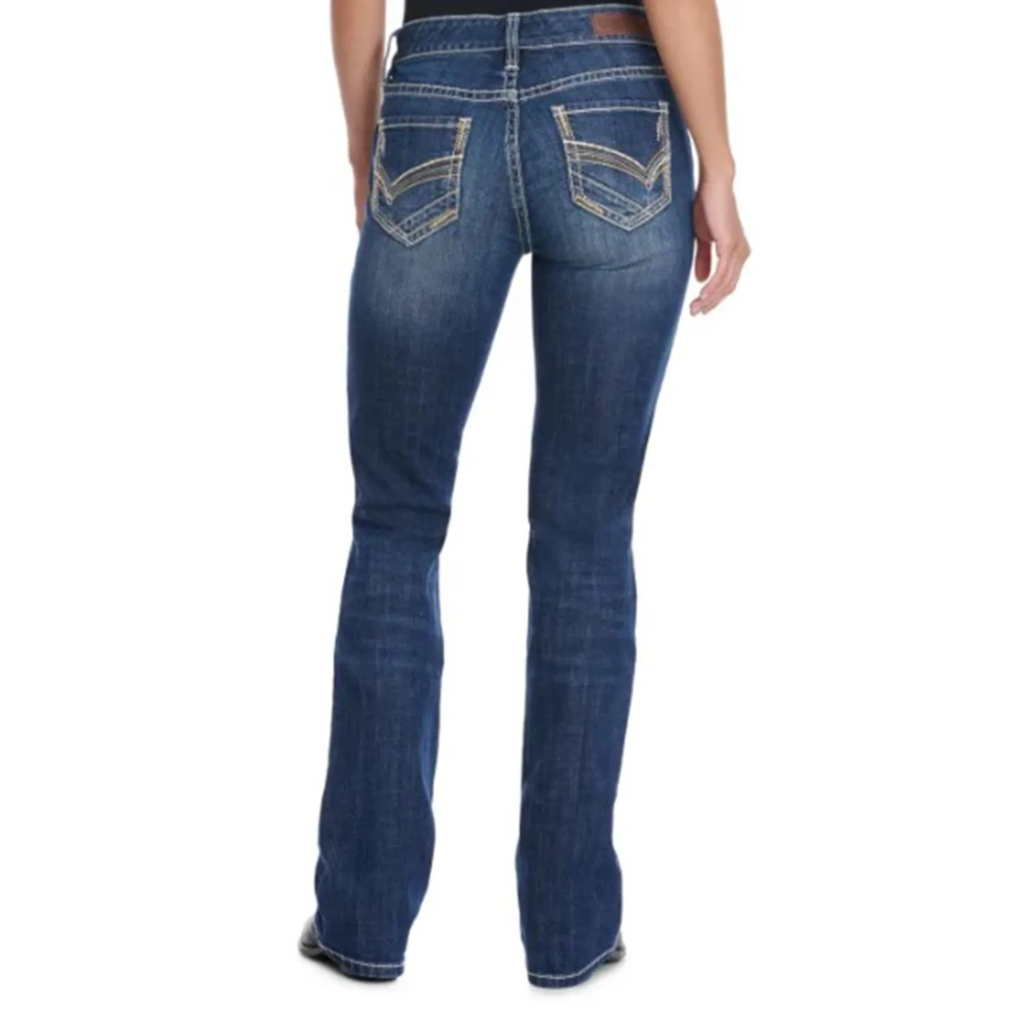 Rock & Roll Damen Med Wash Reitjeans