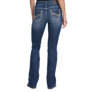 Rock & Roll Damen Med Wash Reitjeans