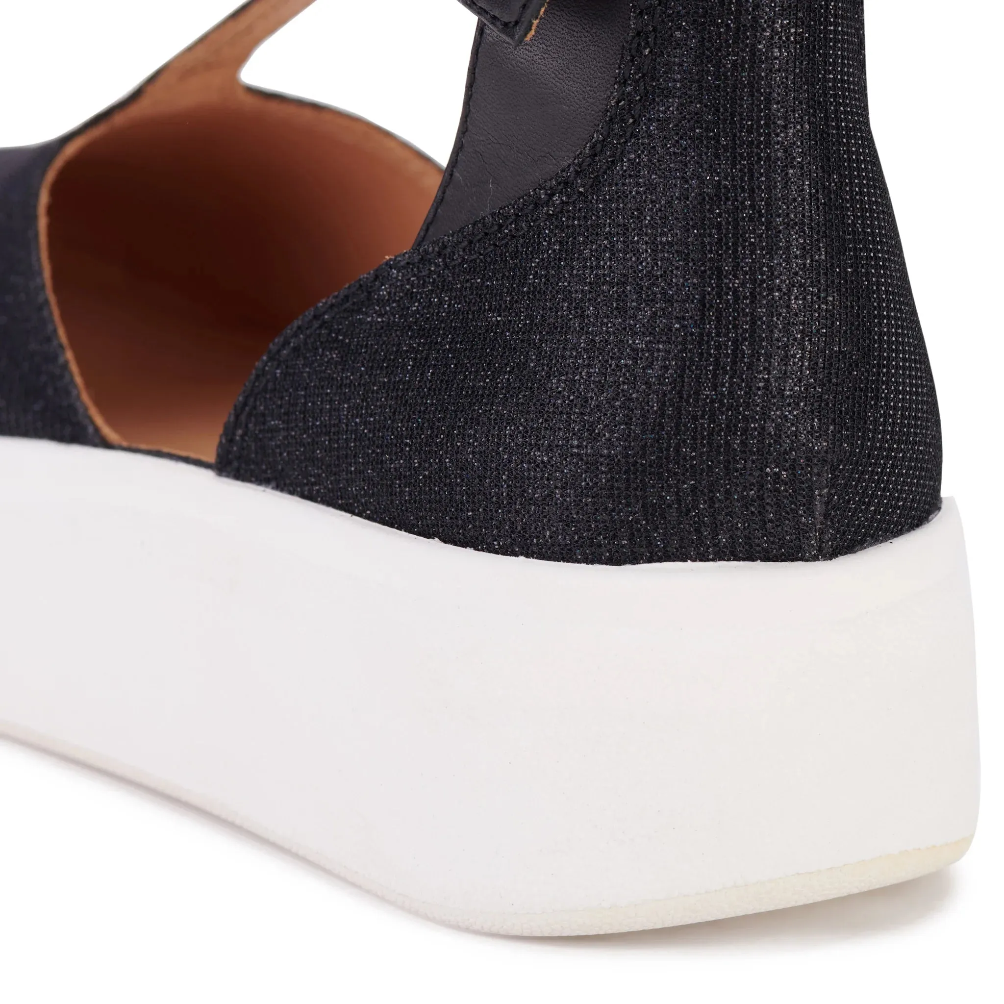 Rollie City T-Bar Glitzer Schwarze Schuhe_Rollie