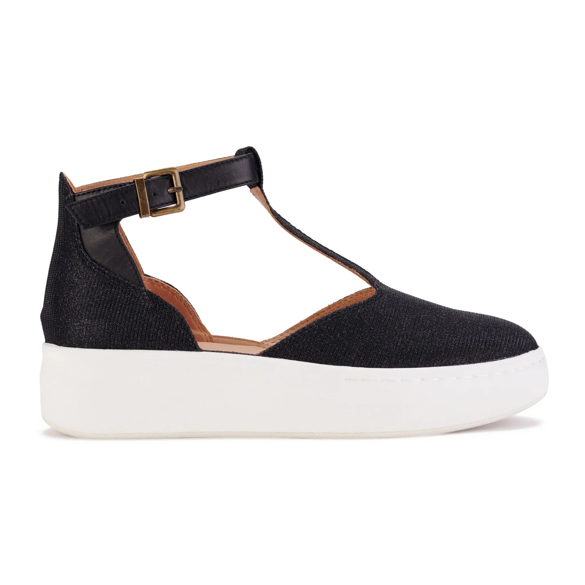 Rollie City T-Bar Glitzer Schwarze Schuhe_Rollie