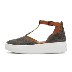 Rollie City T-Bar Glitzer-Tan Schuhe_Rollie