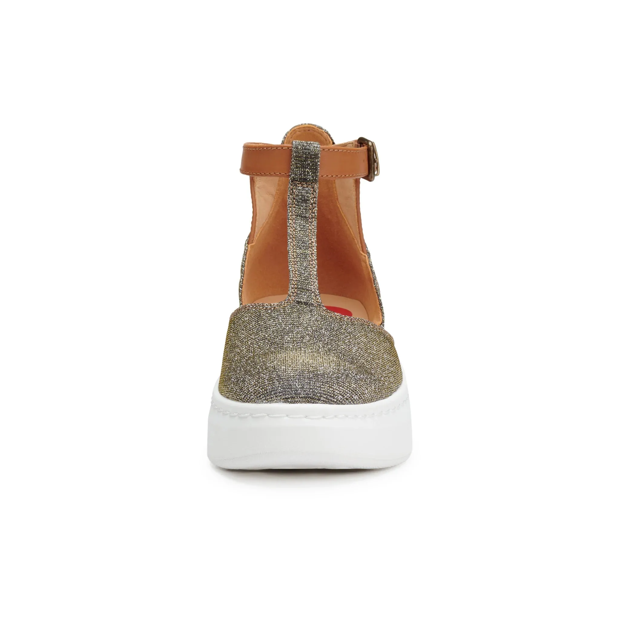 Rollie City T-Bar Glitzer-Tan Schuhe_Rollie