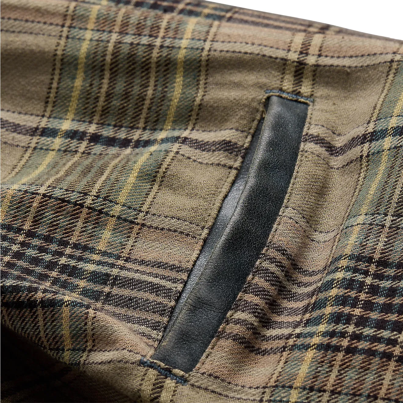 RRL von Ralph Lauren Indigo Leder Bomberjacke Vintage Indigo