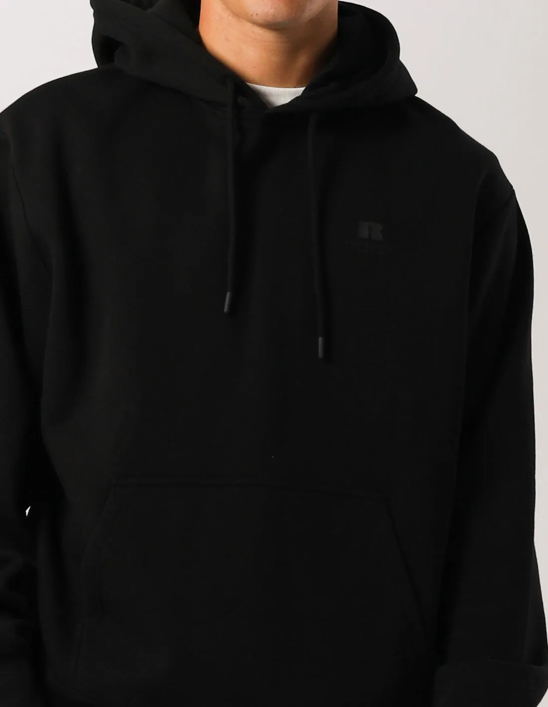 RUSSELL HERREN BROOKLYN SCHWARZE KAPUZENPULLOVER