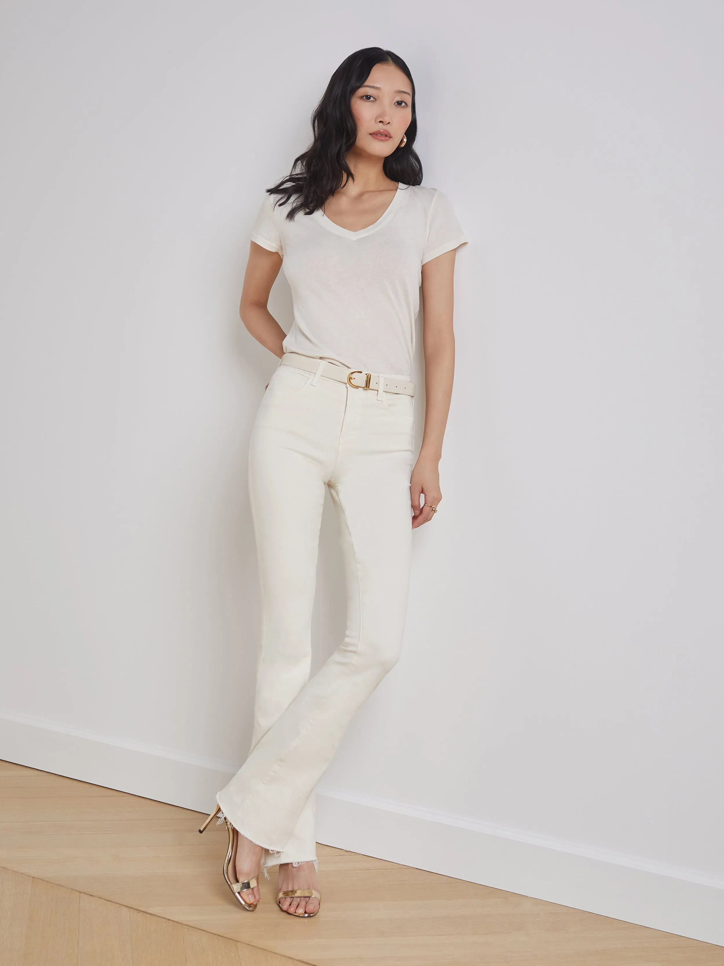 Ruth Gerade-Schnitt Jeans