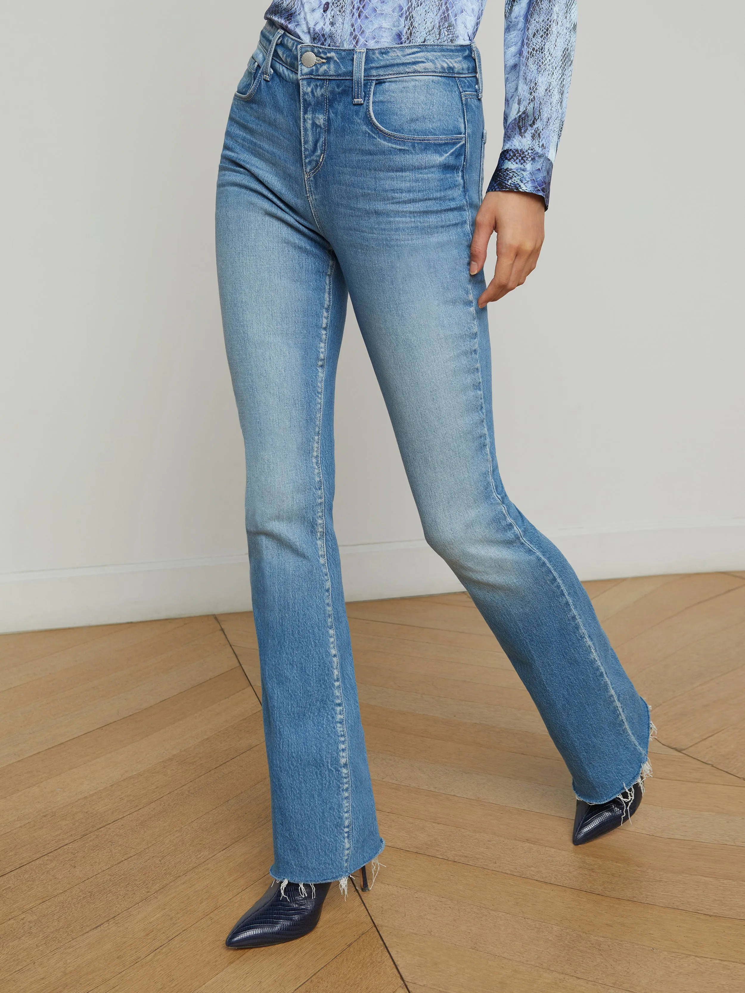 Ruth Gerade-Schnitt Jeans