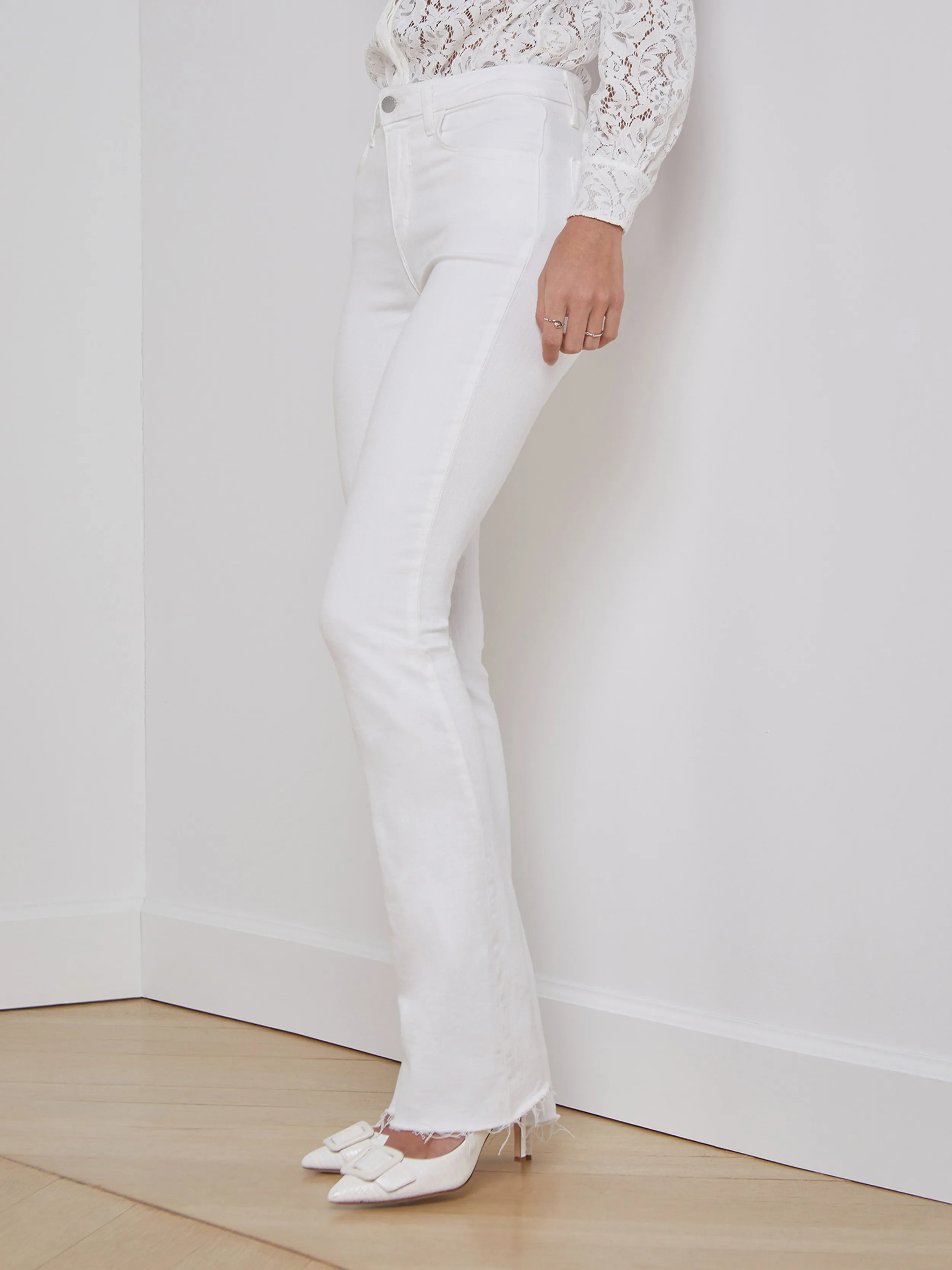 Ruth Gerade-Schnitt Jeans