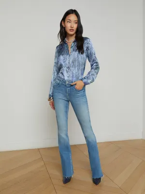 Ruth Gerade-Schnitt Jeans