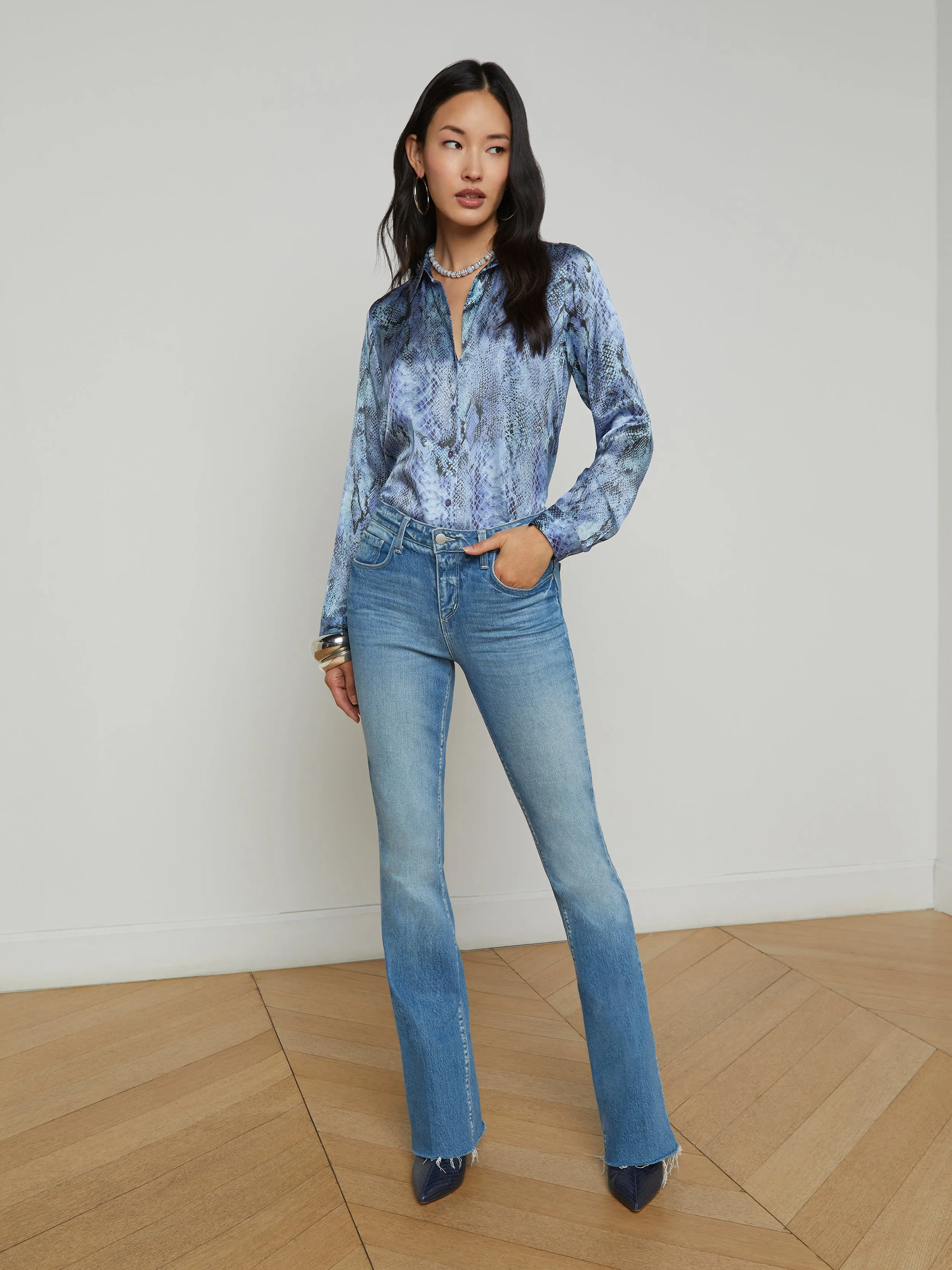 Ruth Gerade-Schnitt Jeans