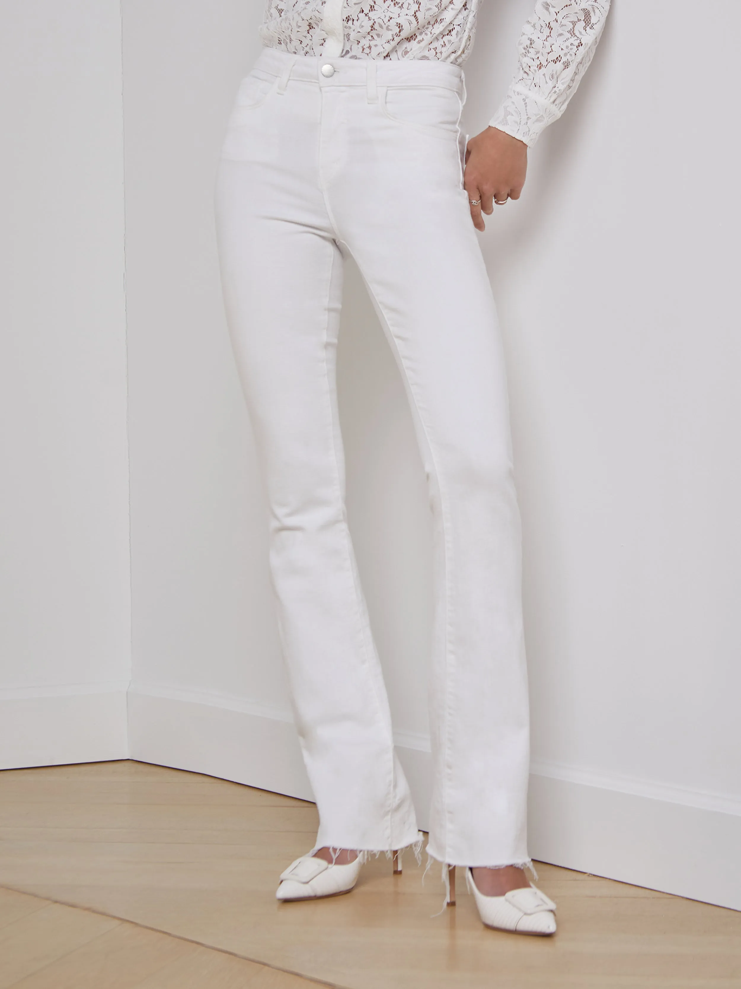 Ruth Gerade-Schnitt Jeans