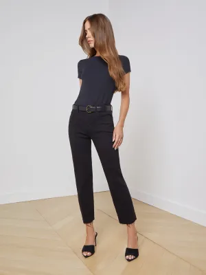 Sada Slim-Leg Cropped Jeans