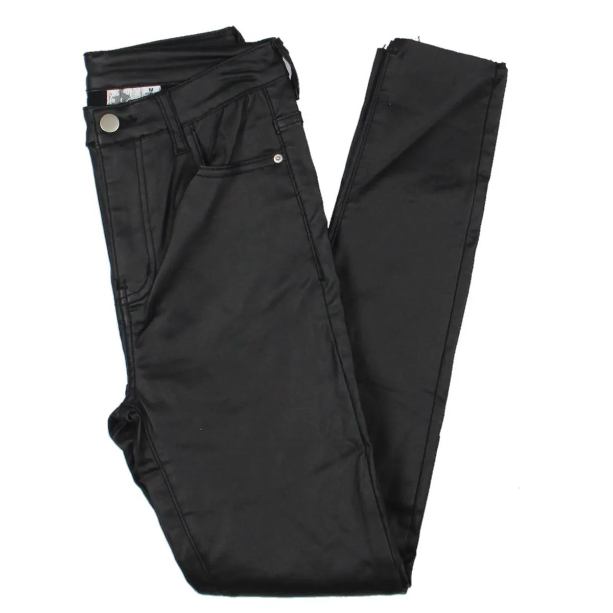 Sadie & Sage Damen Atta Girl Hochtaillierte Skinny Jeans mit Beschichtung