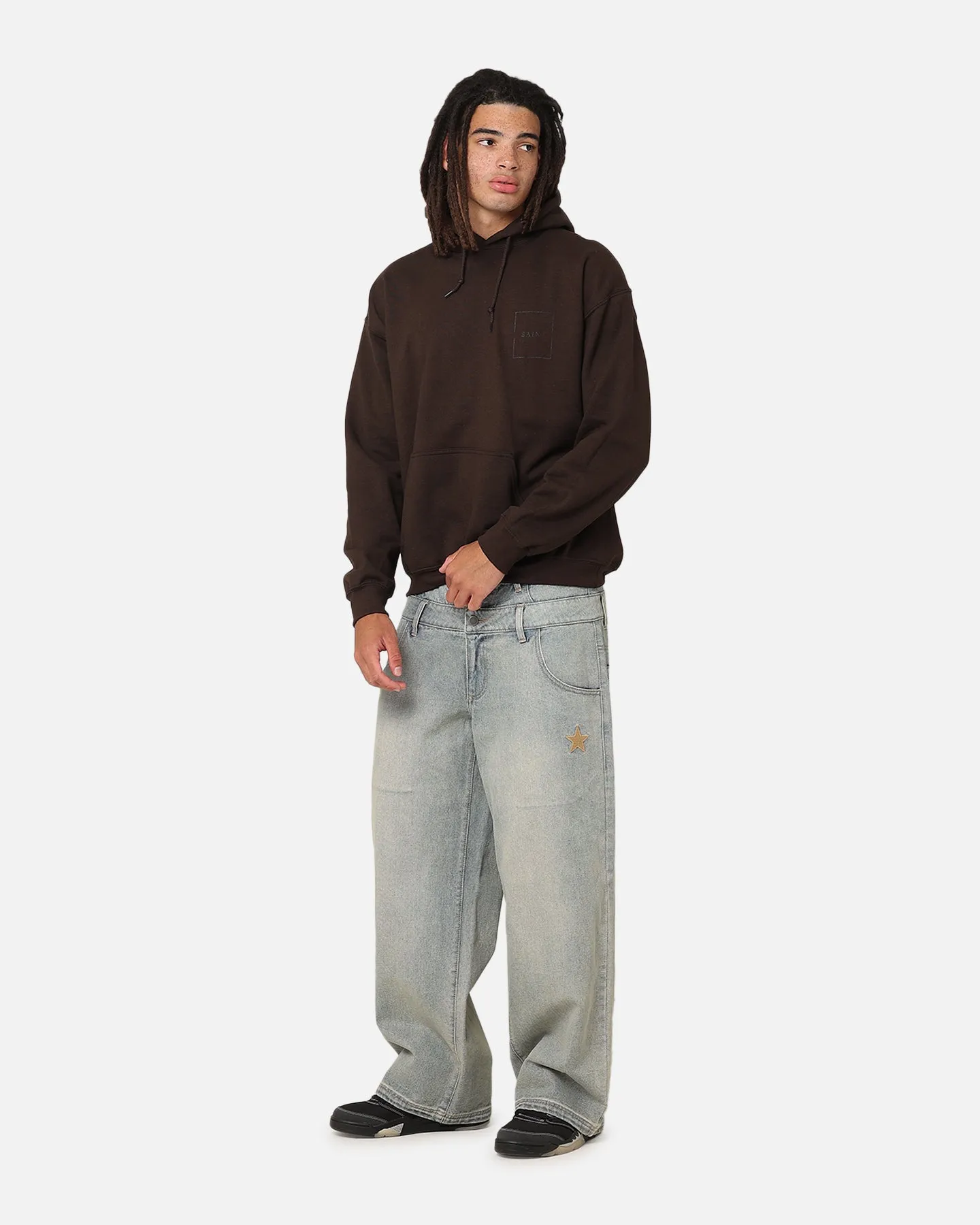 Saint Morta Division Kapuzenpullover Braun