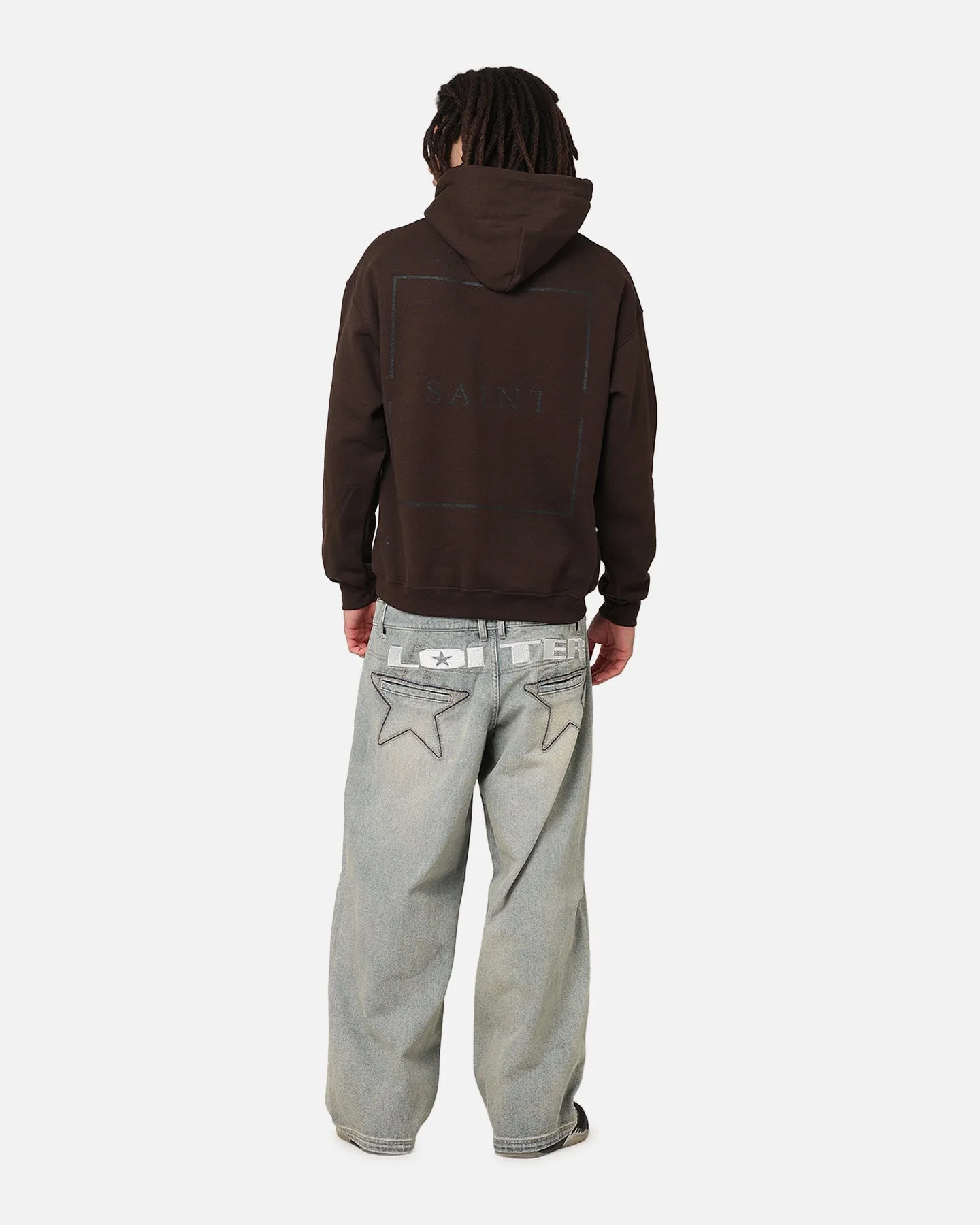 Saint Morta Division Kapuzenpullover Braun