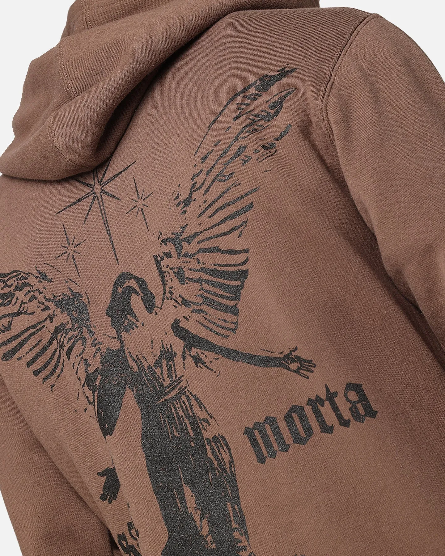 Saint Morta Ätherische Kapuzenjacke Walnuss