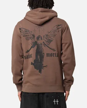 Saint Morta Ätherische Kapuzenjacke Walnuss