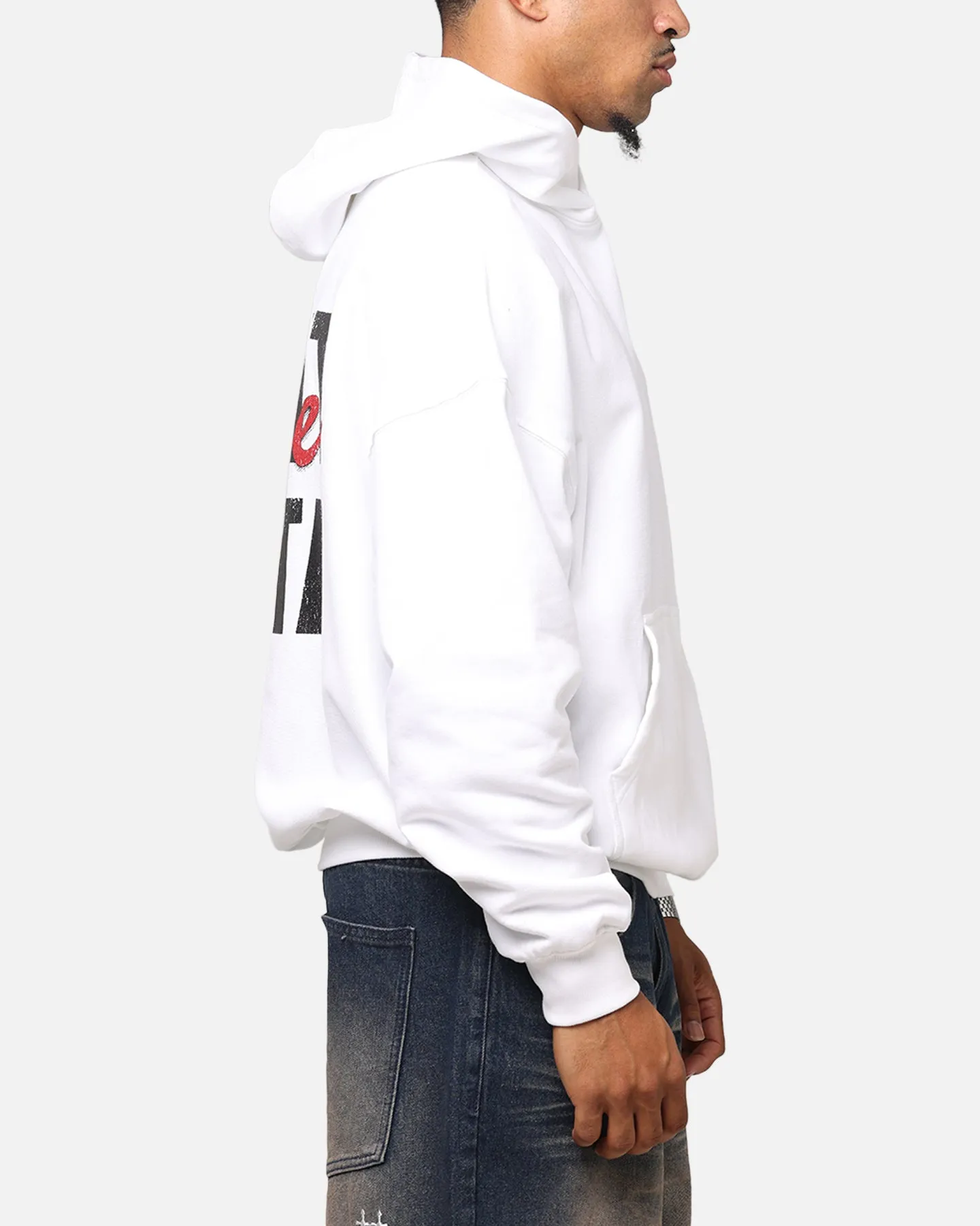 Saint Morta Forever Boxy Hoodie Weiß