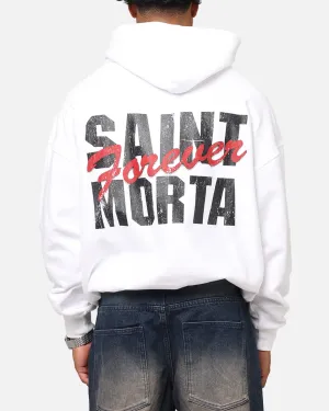 Saint Morta Forever Boxy Hoodie Weiß