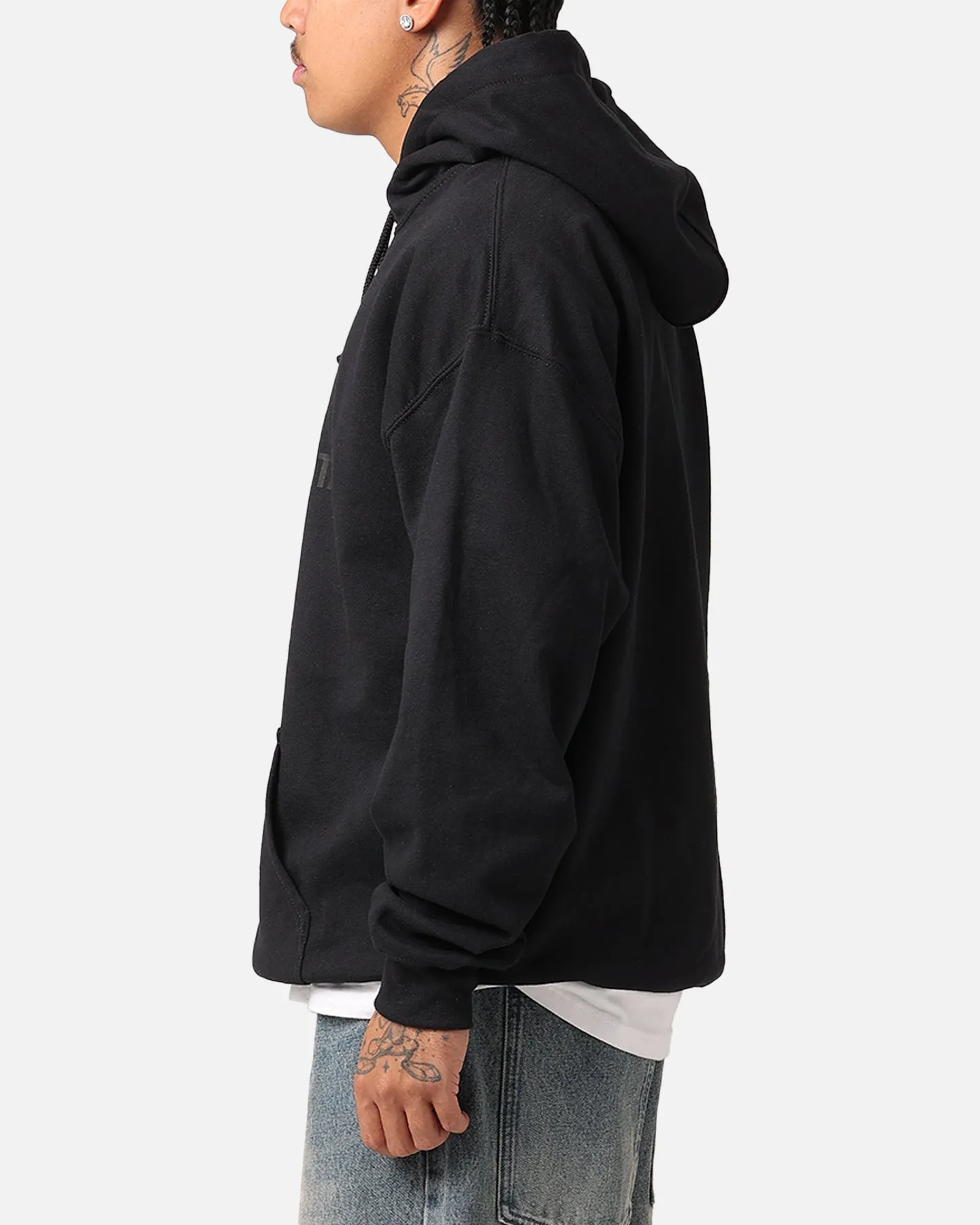 Saint Morta Offizielle Kapuzenjacke Schwarz/Schwarz