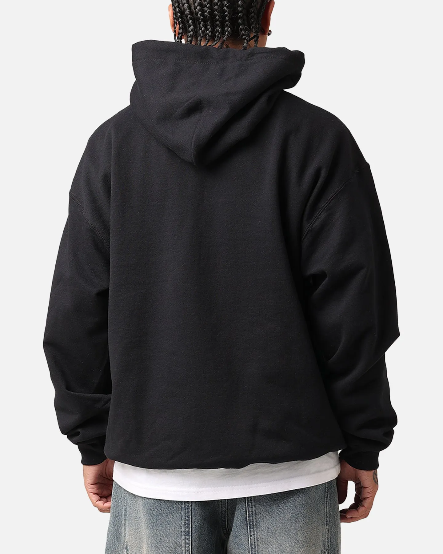 Saint Morta Offizielle Kapuzenjacke Schwarz/Schwarz