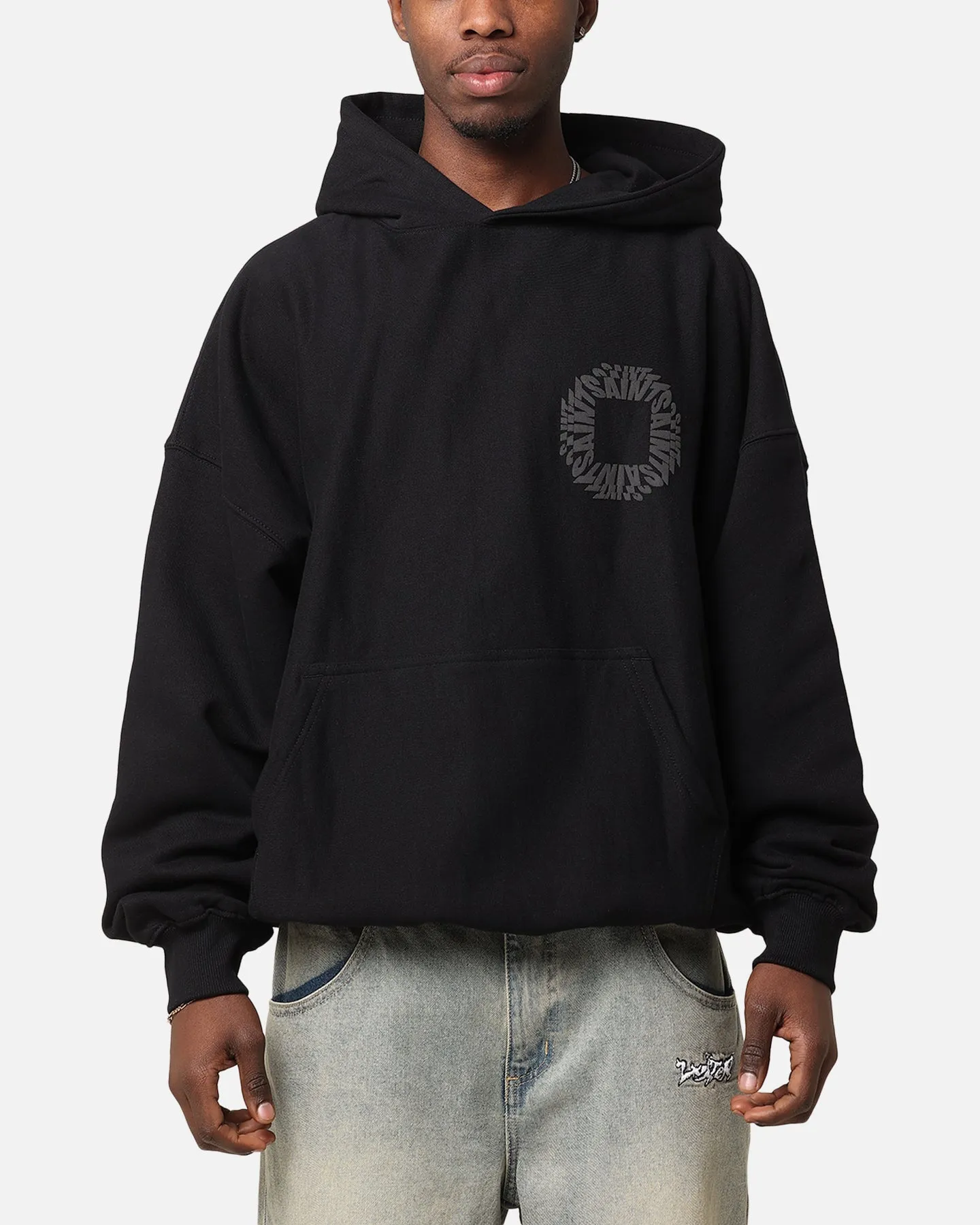 Saint Morta Rave Premium Kapuzenpullover Schwarz