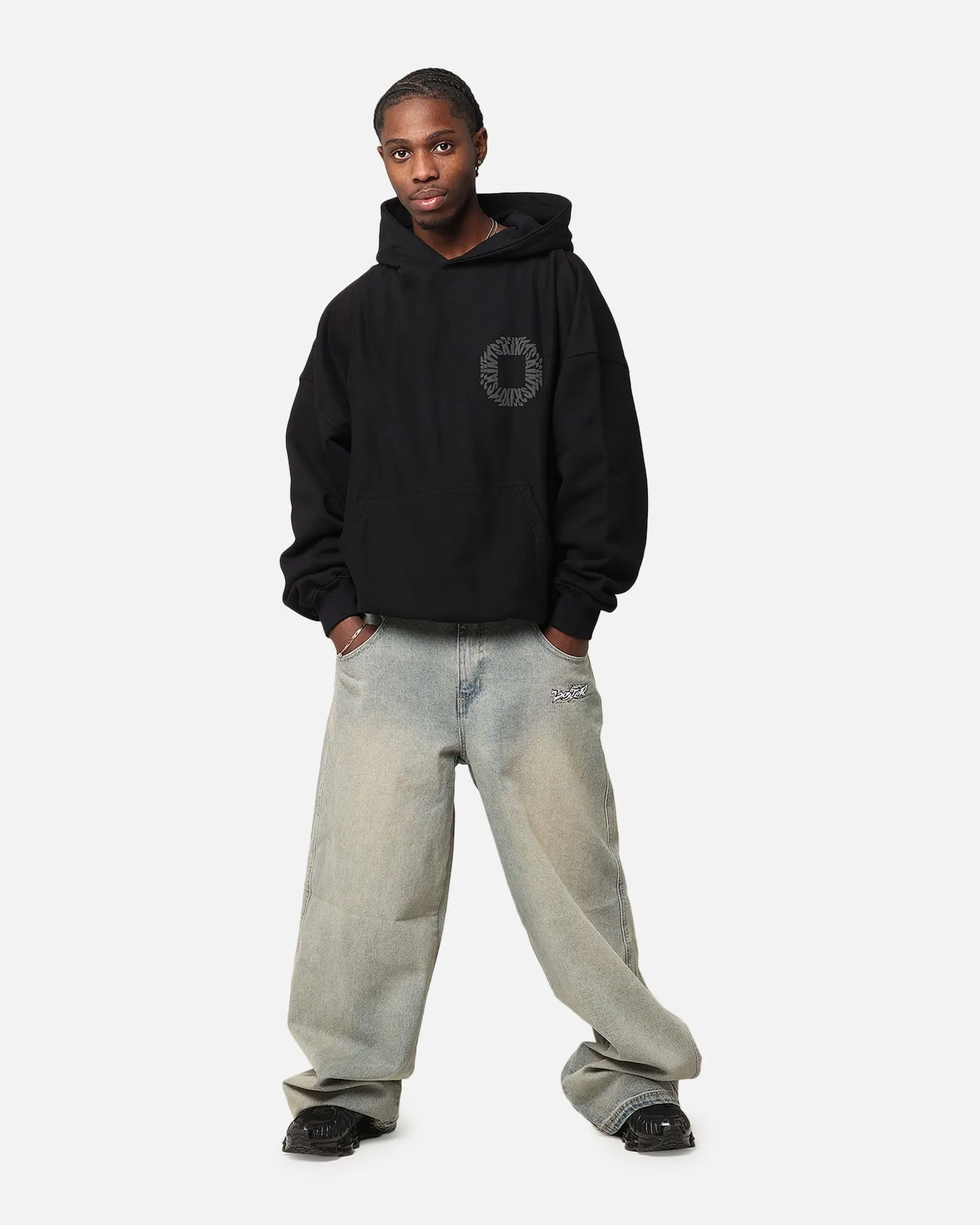 Saint Morta Rave Premium Kapuzenpullover Schwarz