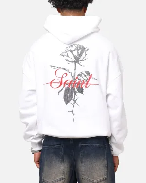 Saint Morta St Valentines Boxy Hoodie Weiß
