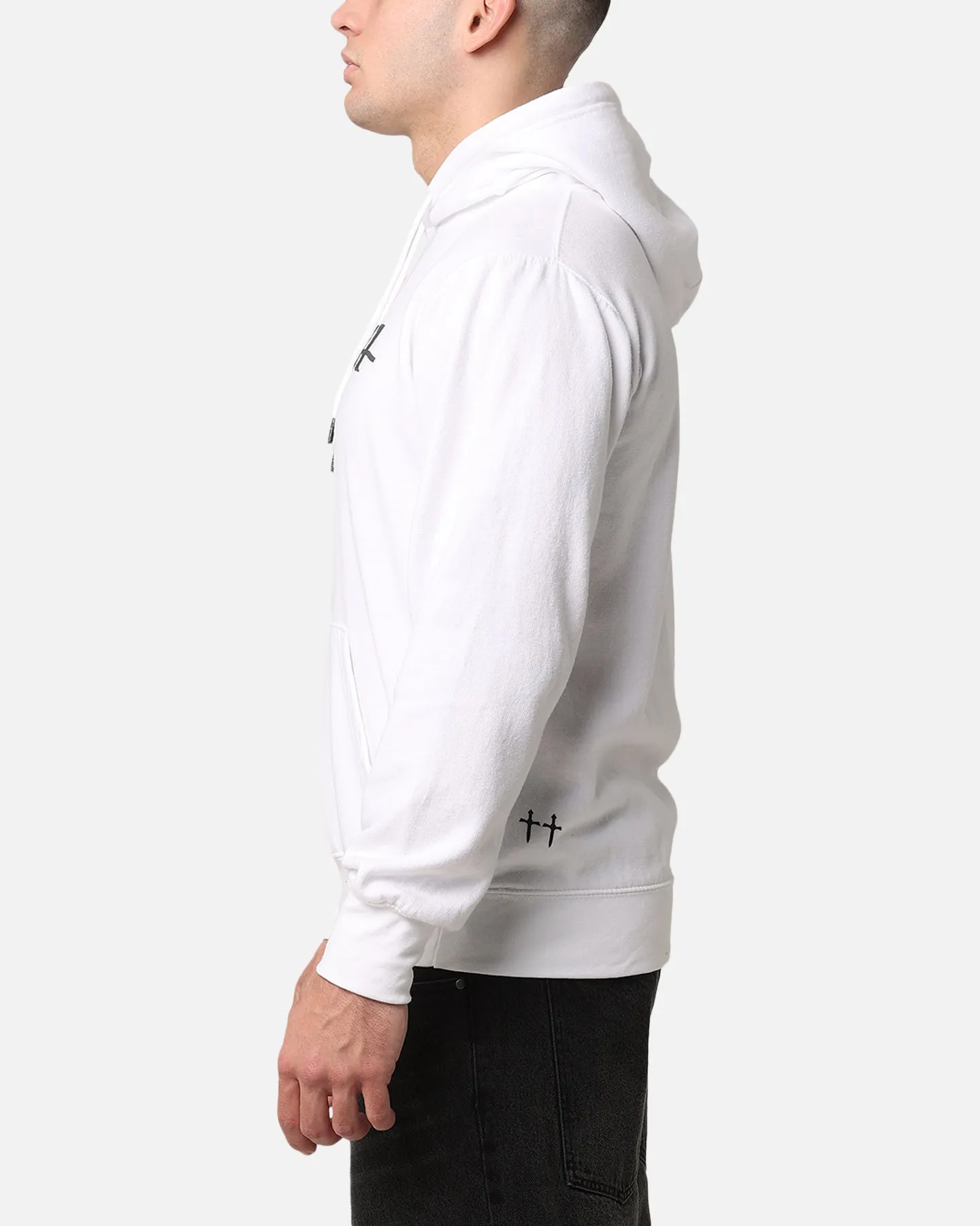 Saint Morta Strikeout Kapuzenpullover Weiß