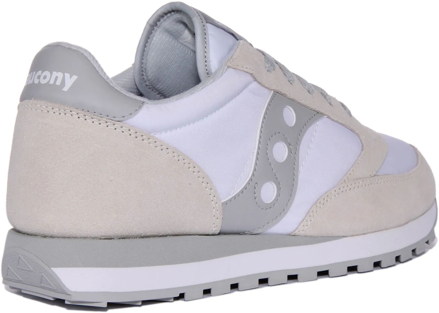 Saucony Jazz Original in Weiß Grau für Herren Schuhe Saucony