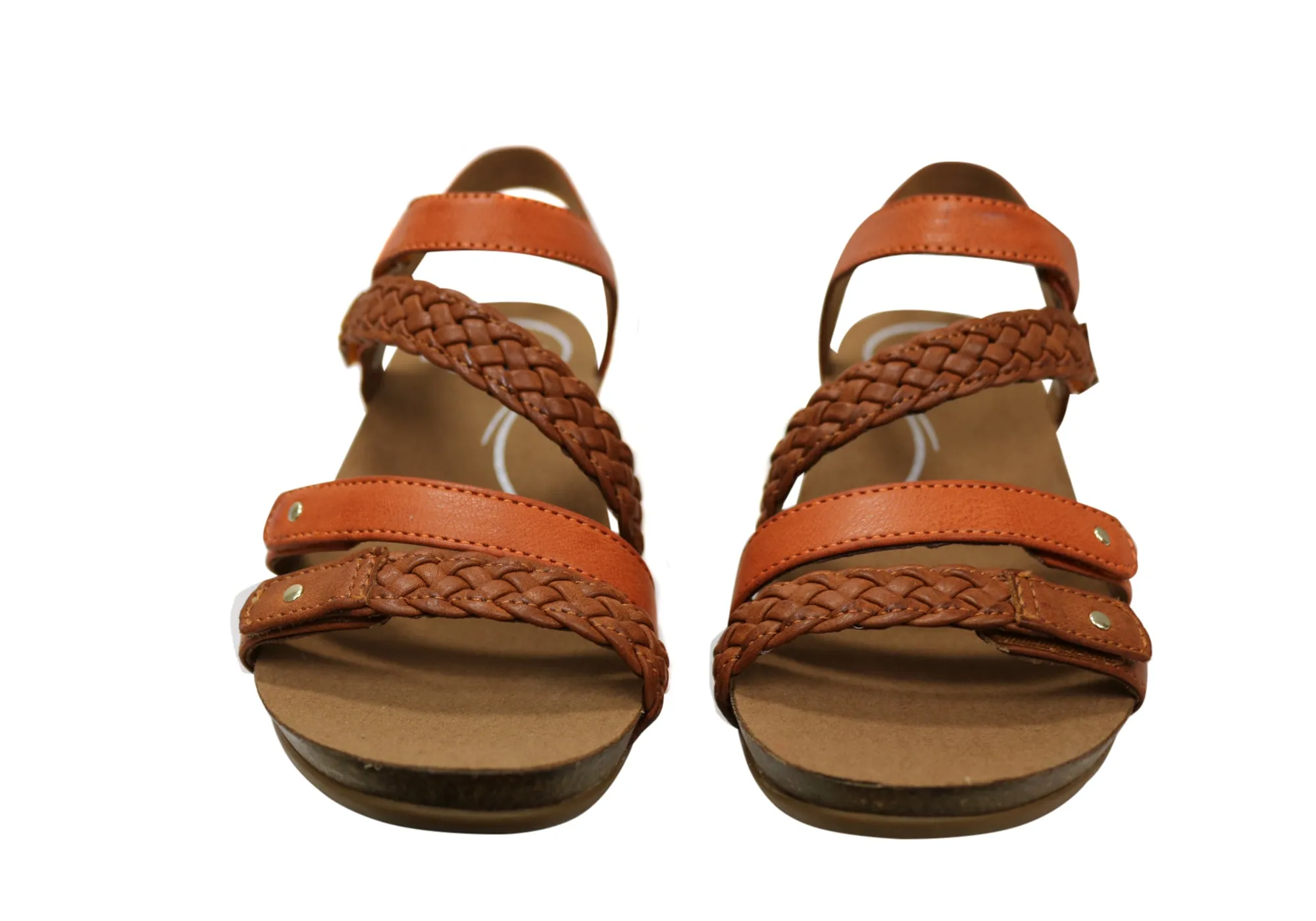 Scholl Orthaheel Josie Damen Bequeme Stützende Keil-Sandalen Scholl Orthaheel Schuhe