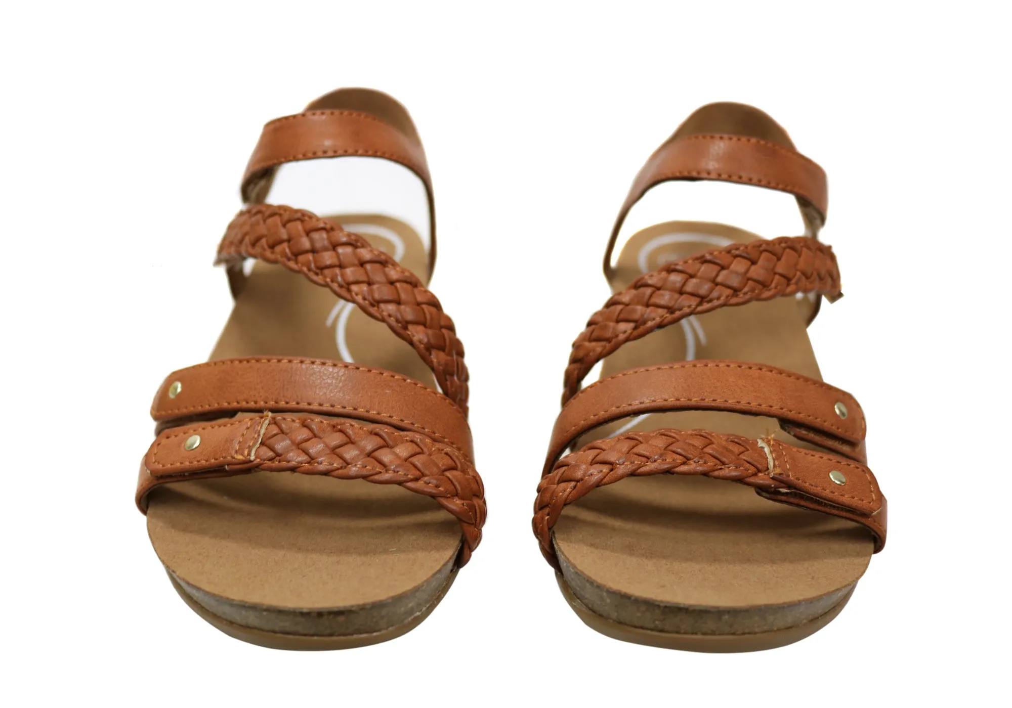 Scholl Orthaheel Josie Damen Bequeme Stützende Keil-Sandalen Scholl Orthaheel Schuhe