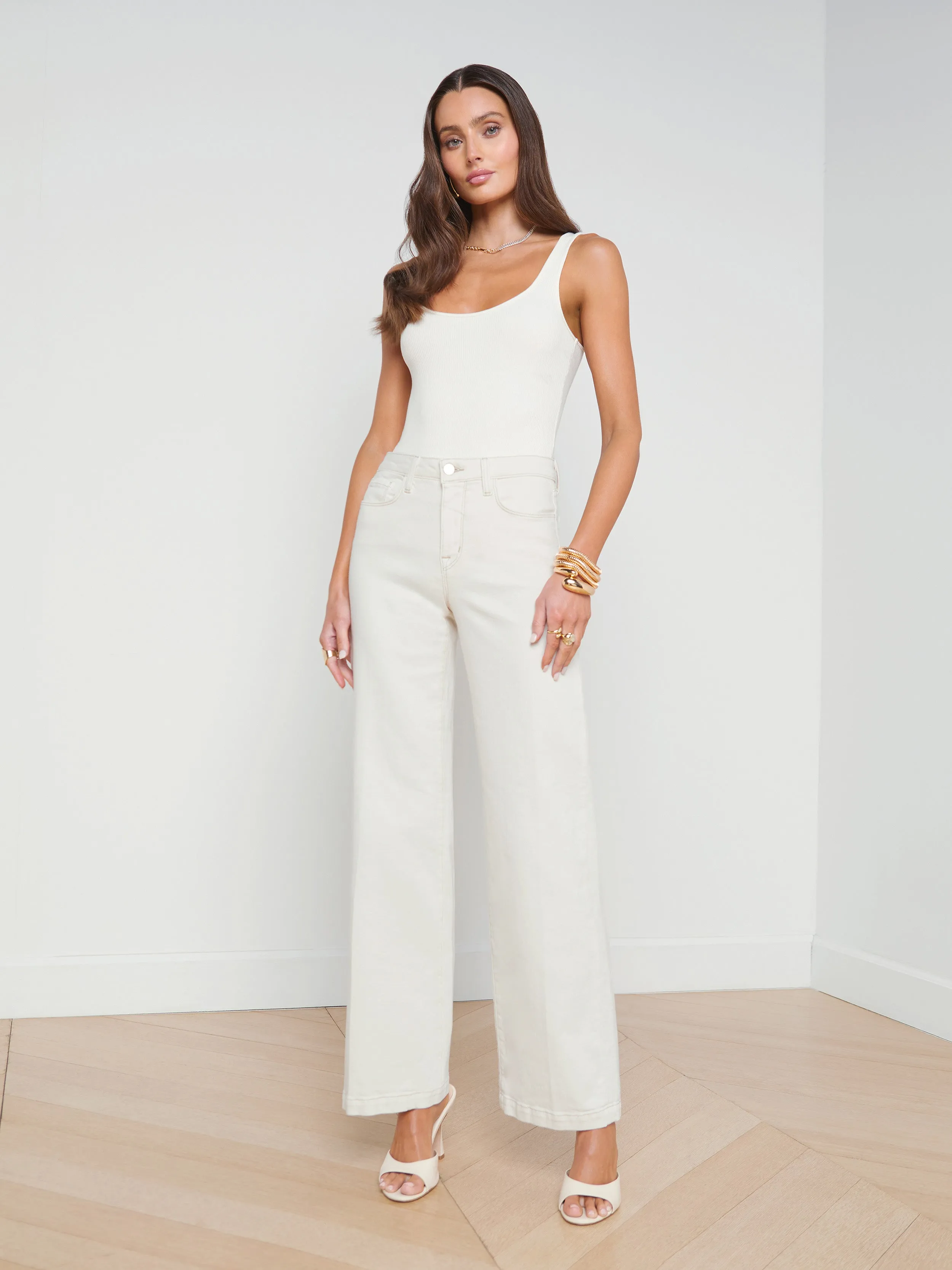 Scottie Weit geschnittene Jeans